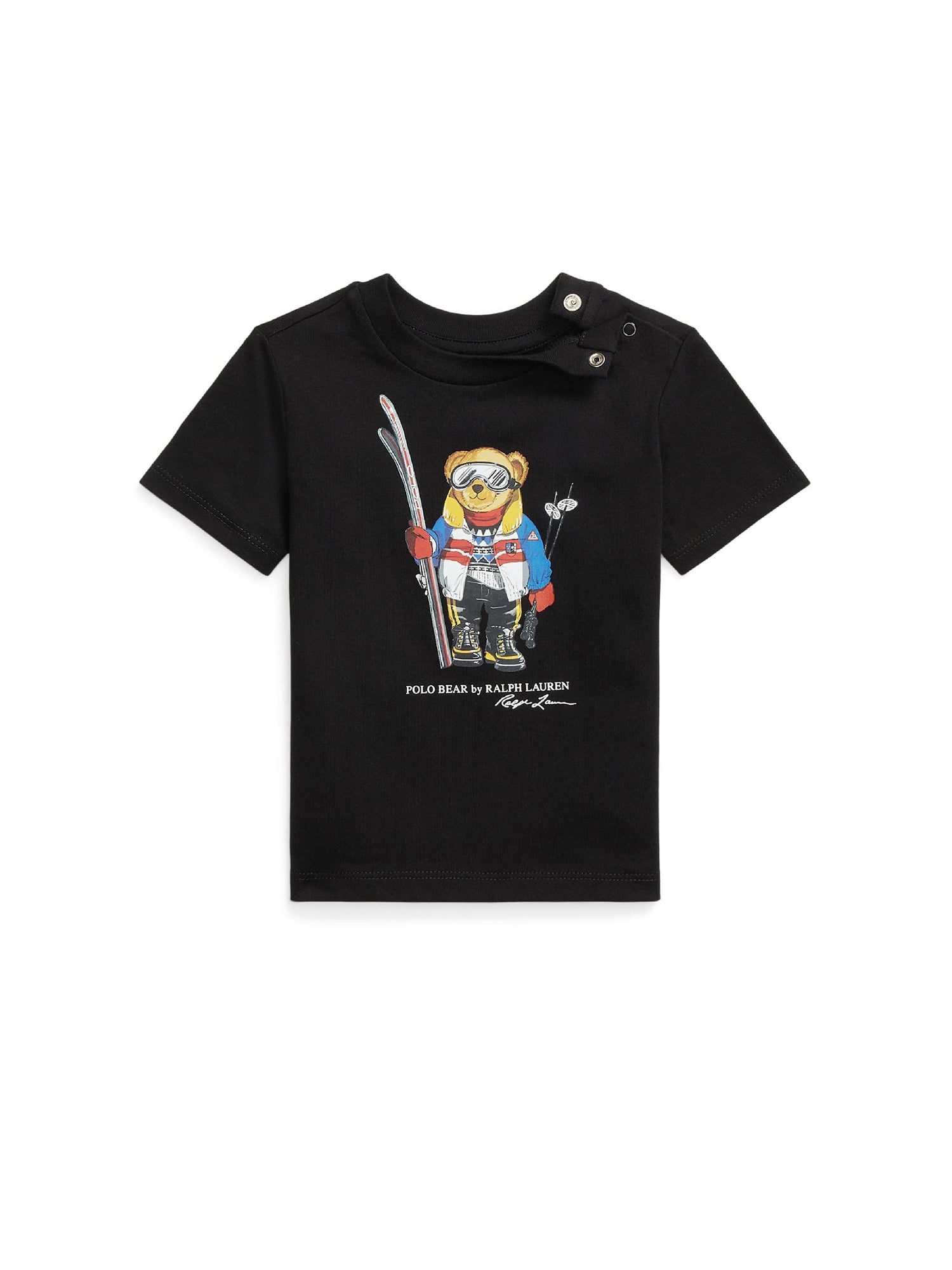 T-shirt Polo Bear en jersey de coton - Polo Black Ski Bear