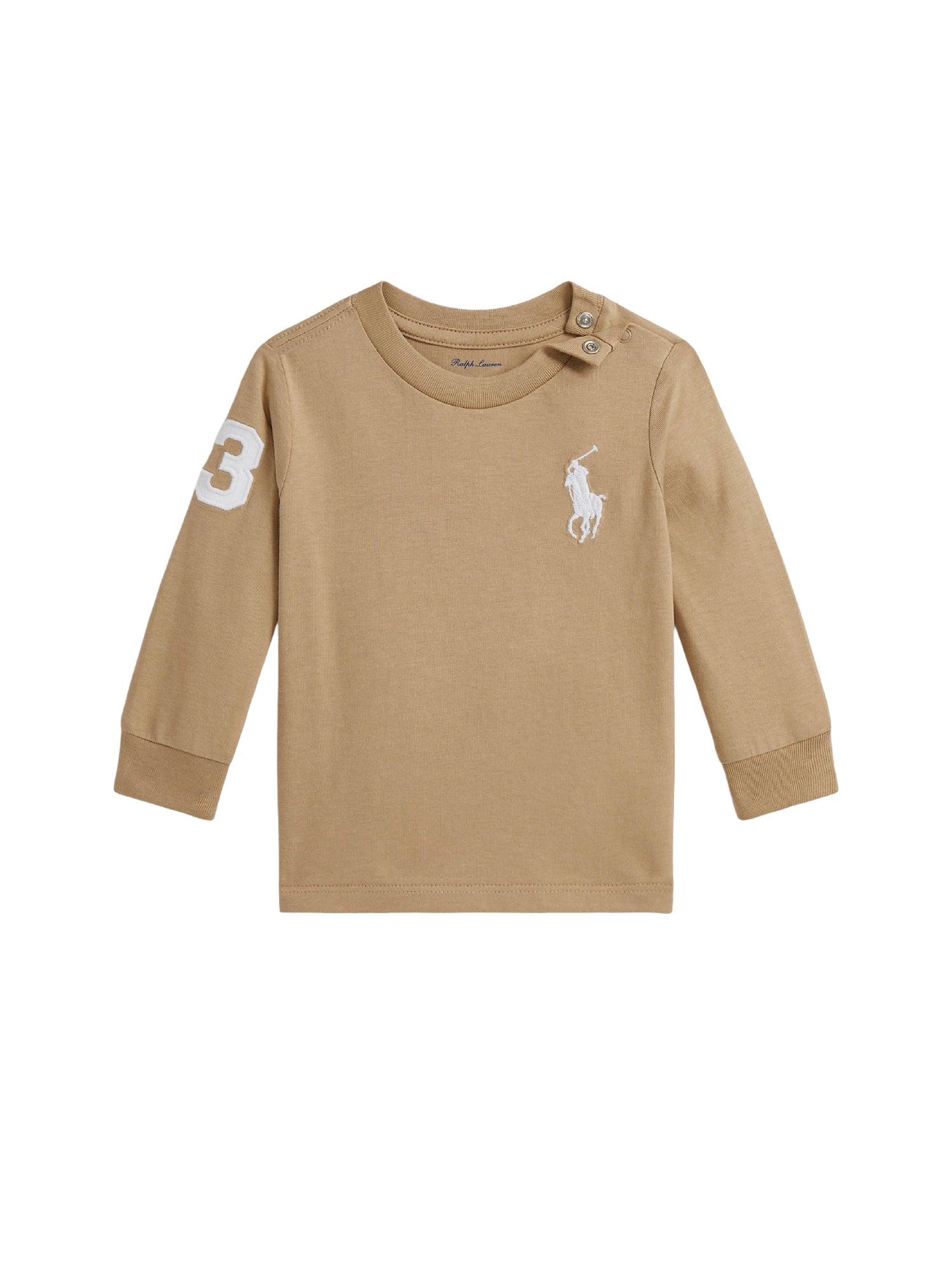 T-shirt Big Pony en jersey de coton - Vintage Khaki