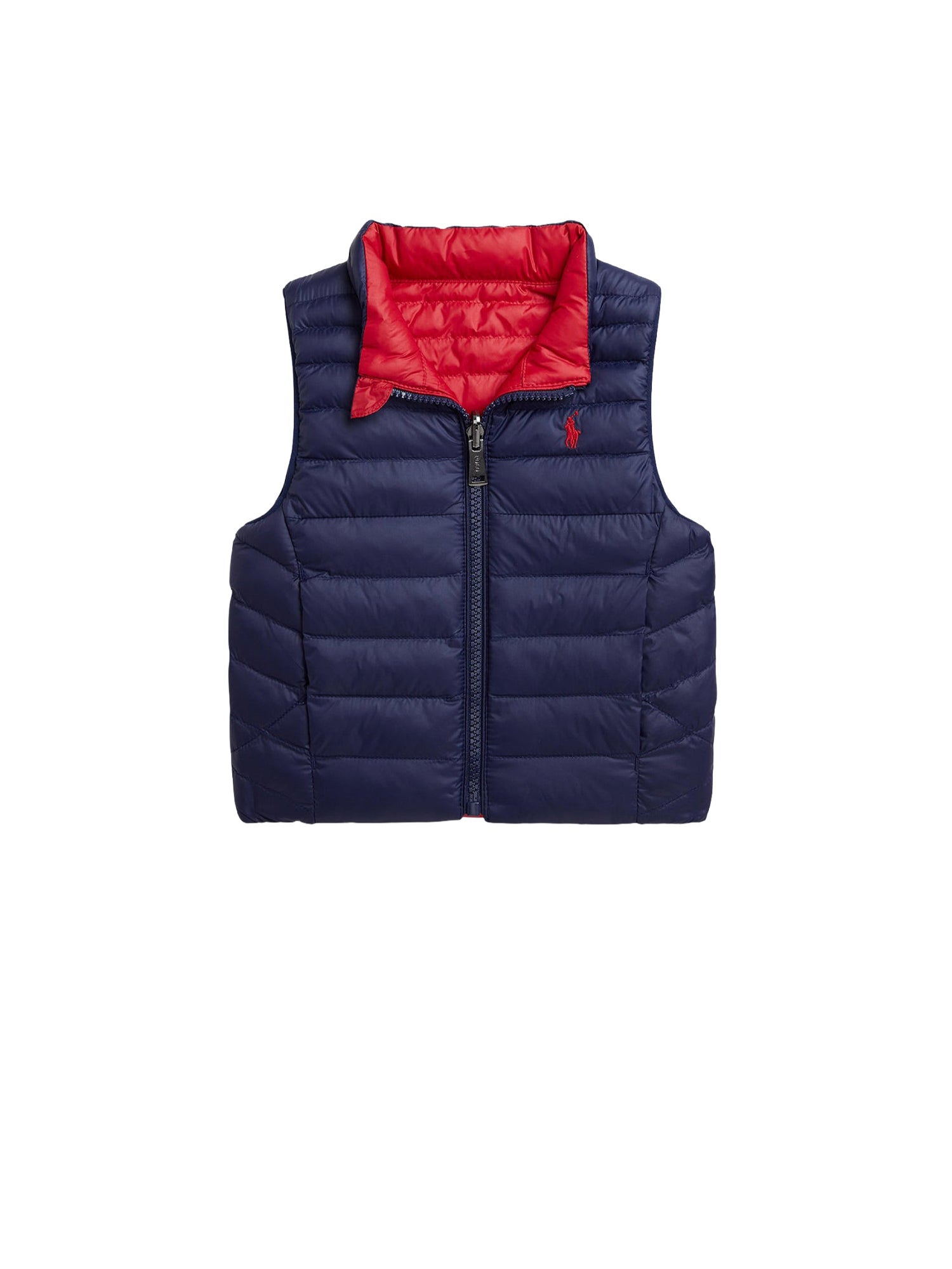 Gilet réversible matelassé - Newport Navy & Red
