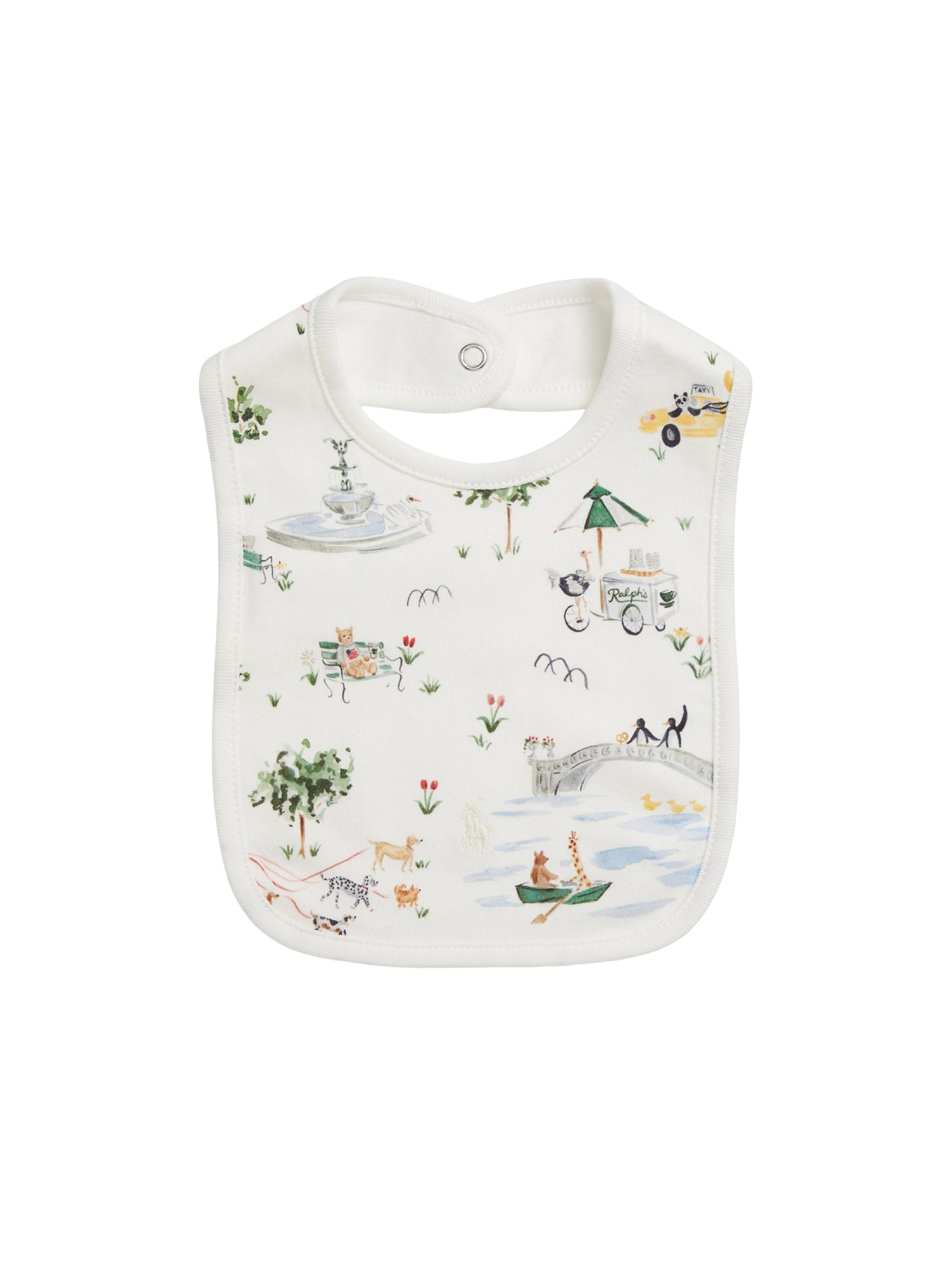 Bavoir RL x Riley Sheehey en coton - Saturday At The Park