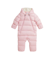 Nid d'ange à capuche en duvet - Hint Of Pink