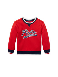 Double knit graphic sweatshirt - Very Red