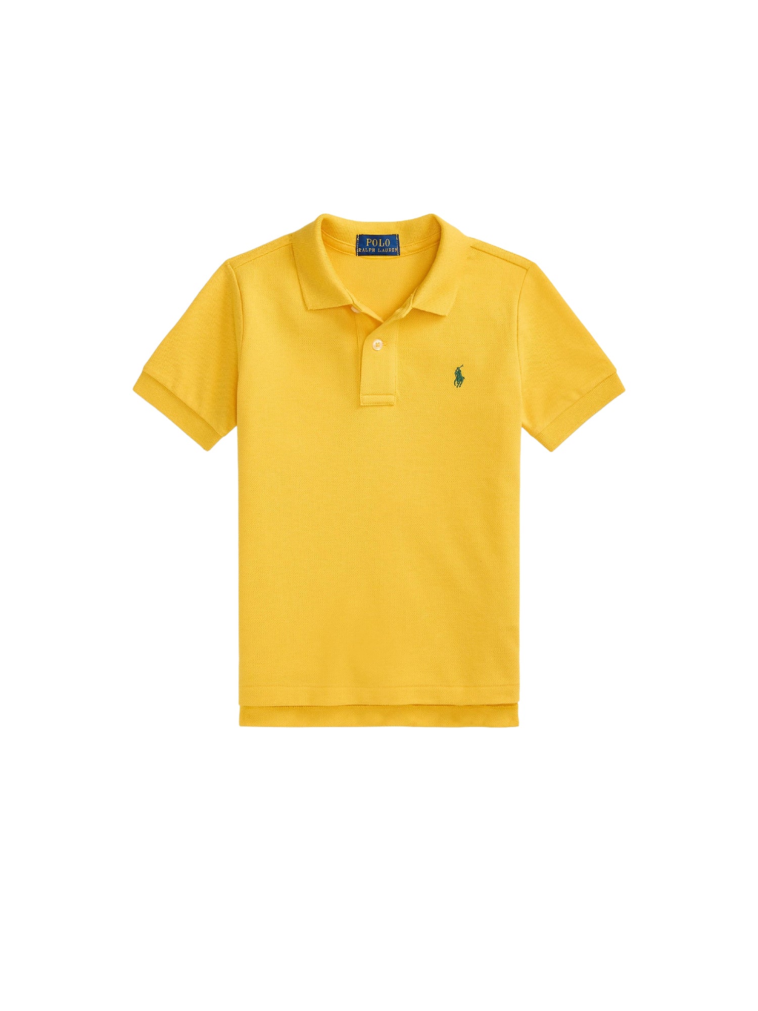 Polo iconique en coton piqué - Gold Bugle