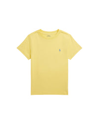 T-shirt col rond en jersey de coton - Oasis Yellow