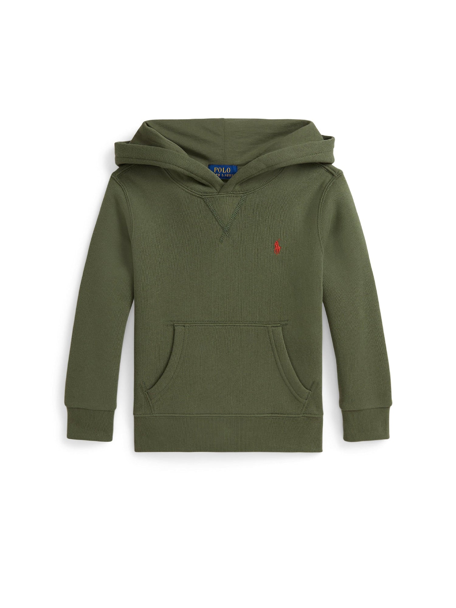 Fleece hoody - Mint Olive
