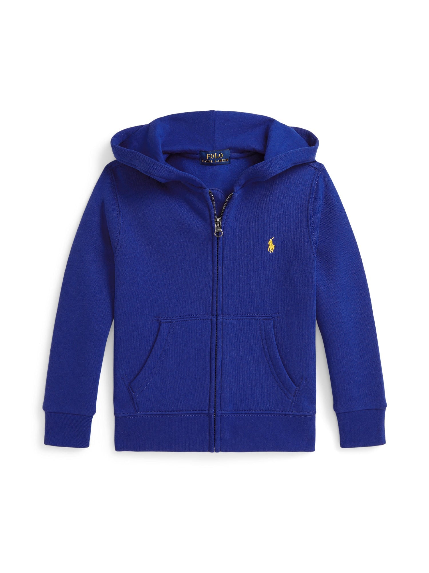 Fleece zip-up hoodie - Classic Azure