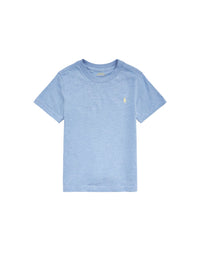 T-shirt col rond jersey de coton - Soft Royal Heather