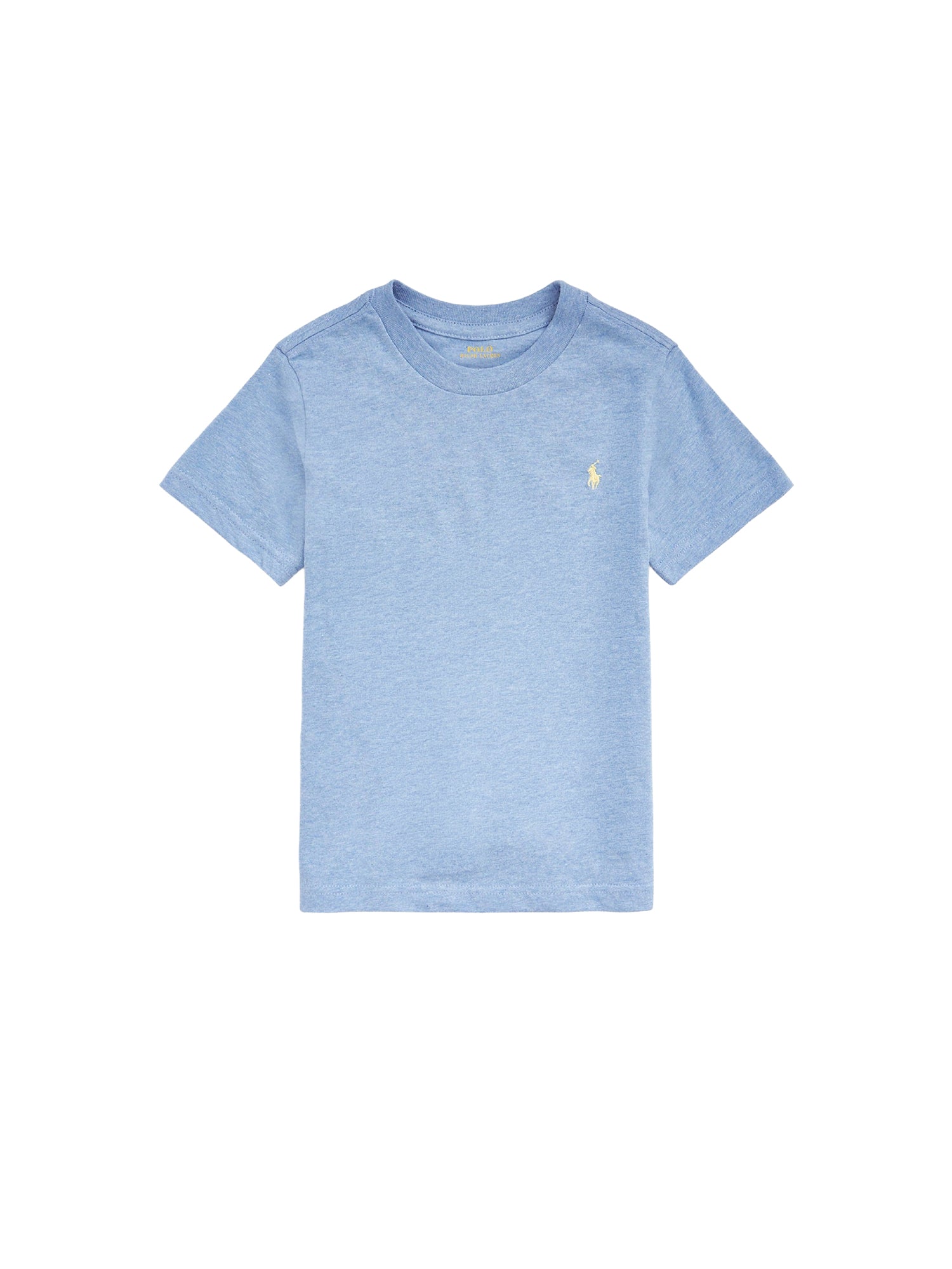 T-shirt col rond jersey de coton - Soft Royal Heather
