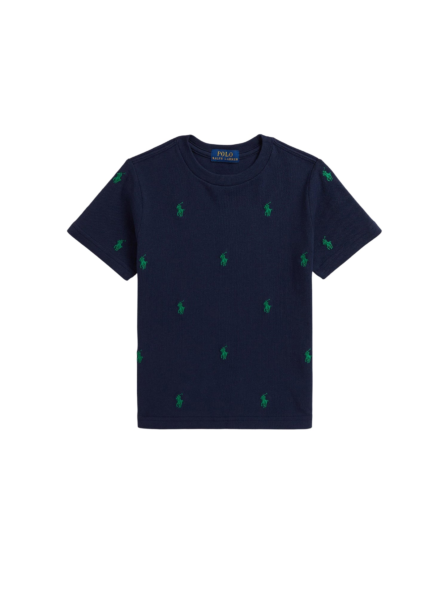 T-shirt poney Polo en coton piqué - Refined Navy