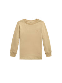 T-shirt manches longues en jersey - Vintage Khaki