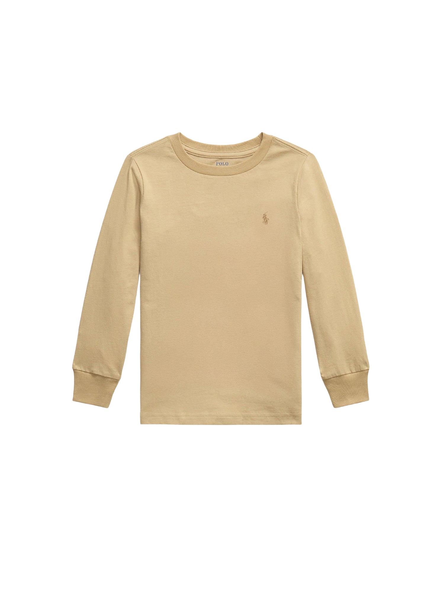 T-shirt manches longues en jersey - Vintage Khaki