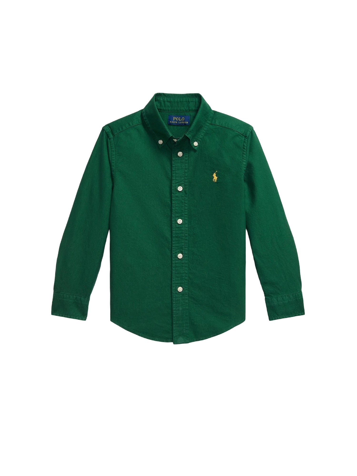 Piece dyed cotton oxford shirt - New Forest