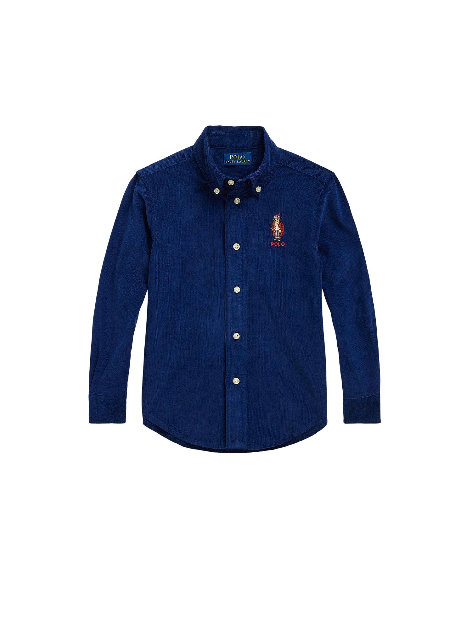 Polo Bear corduroy shirt - Newport Navy