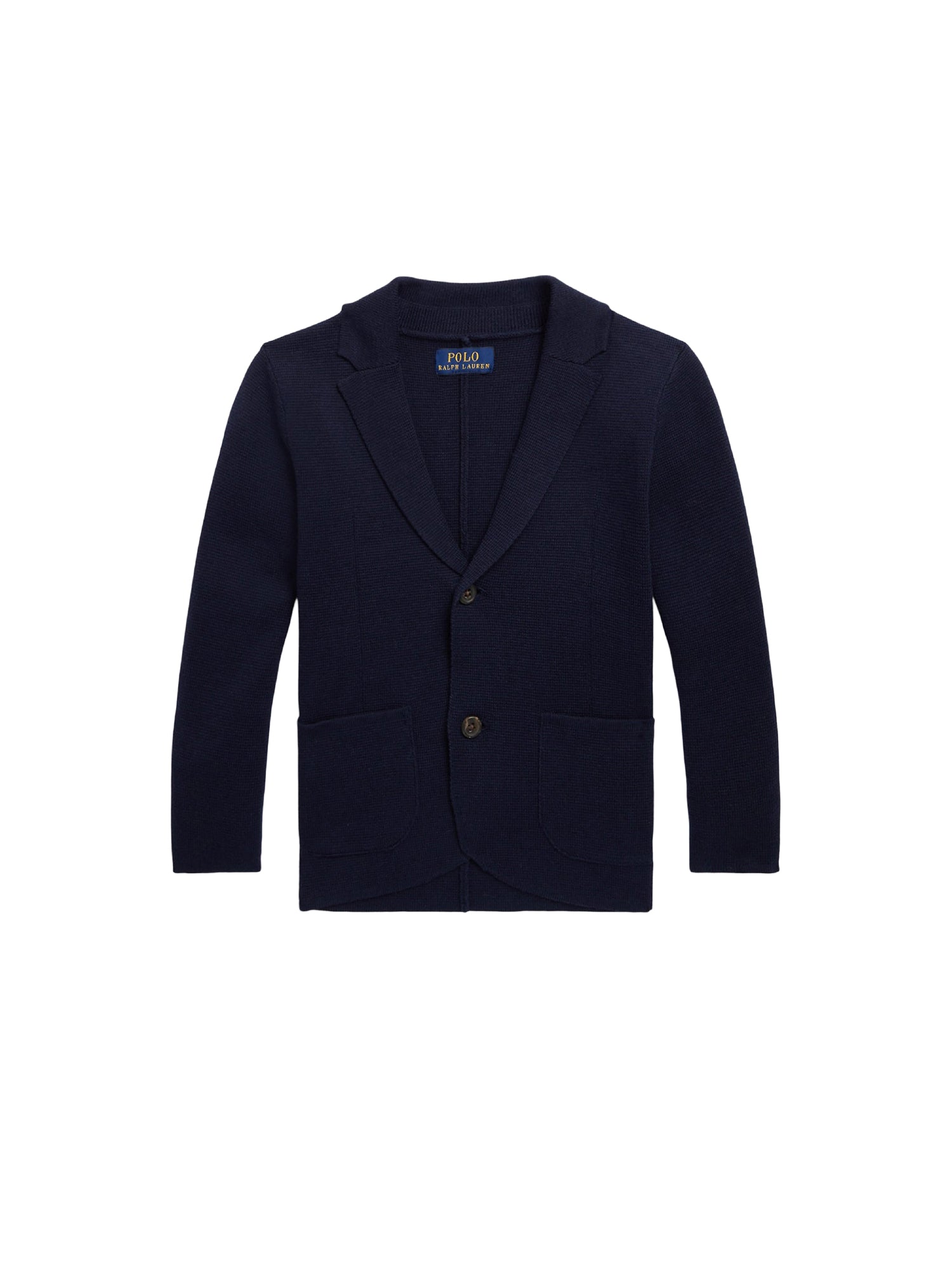 Cardigan blazer en coton - Navy