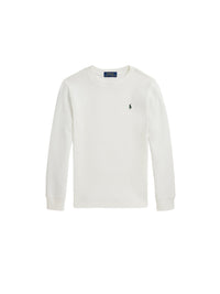 T-shirt à manches longues en coton - Trophy Cream