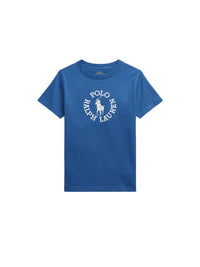 T-shirt Big Pony logo en jersey de coton - Royal Navy