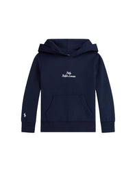 Sweat à capuche maille double à logo - Cruise Navy