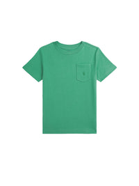 Cotton jersey pocket T-shirt - Raft Green