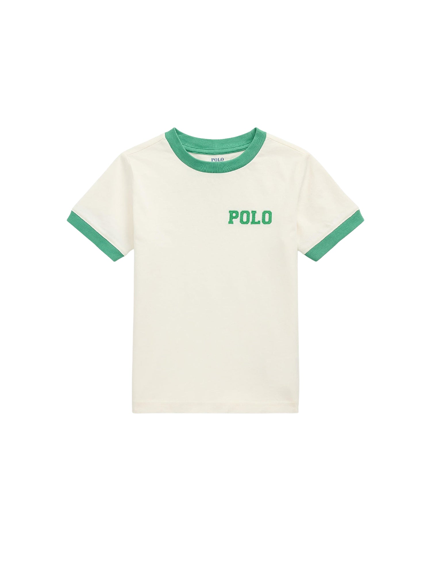 T-shirt bordure contrastée logo en jersey - Nevis