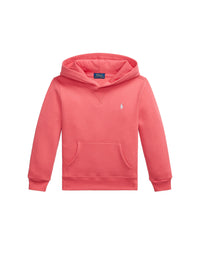 Sweat à capuche en polaire  - Pale Red