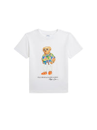 T-shirt Polo Bear en jersey de coton  - Bear White