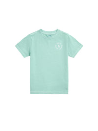T-shirt à logo en jersey de coton - Celadon