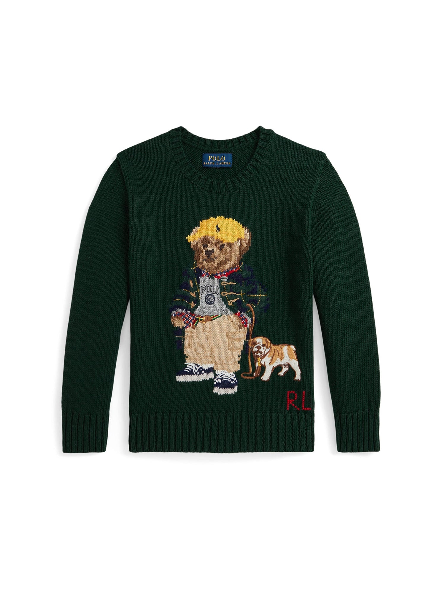 Pull Polo Bear - Moss Agate