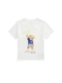 T-shirt Polo Bear en jersey de coton - White Hyannis Bear
