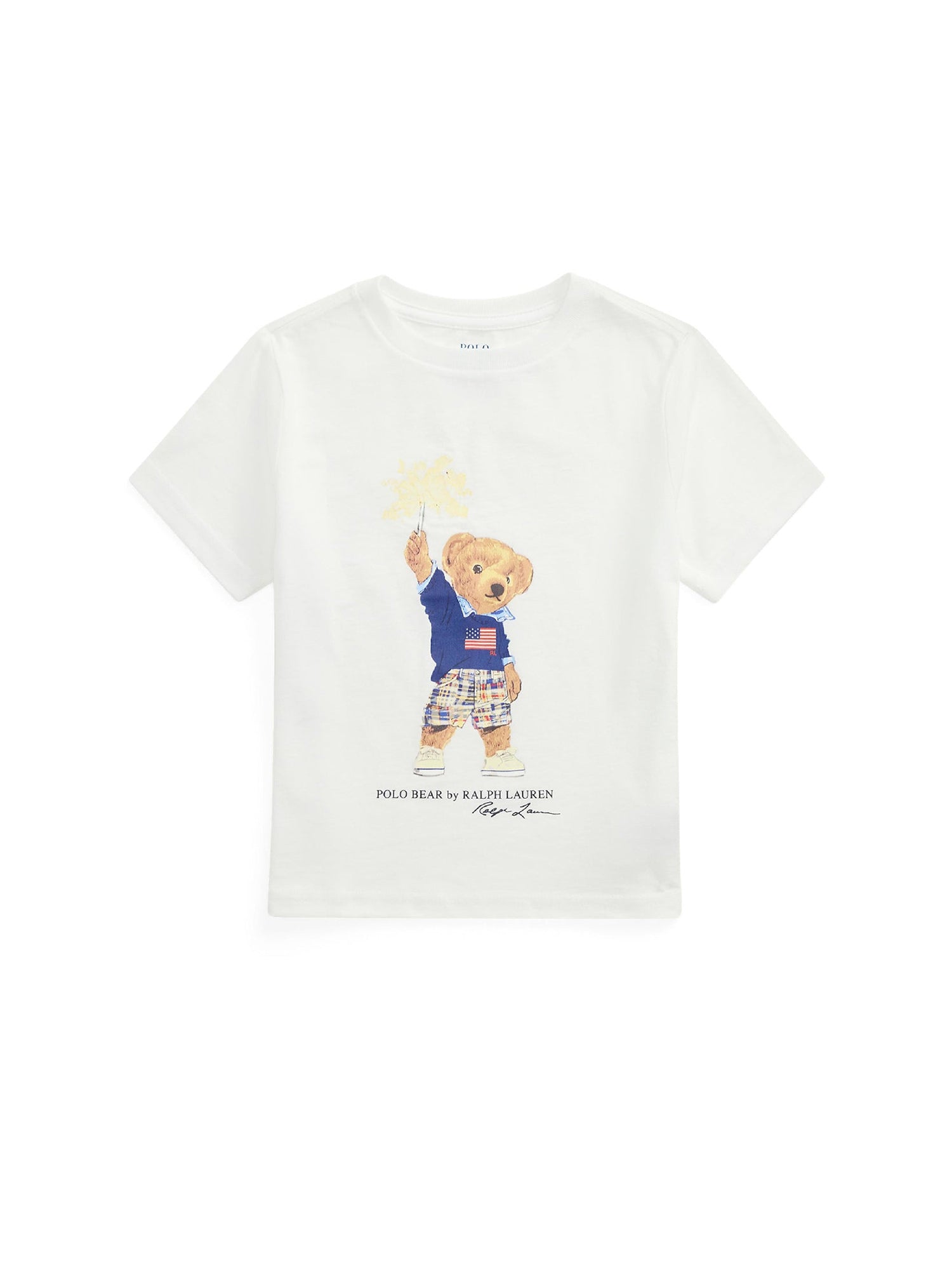 T-shirt Polo Bear en jersey de coton - White Hyannis Bear