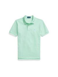 Le polo iconique en coton piqué - Aqua Verde