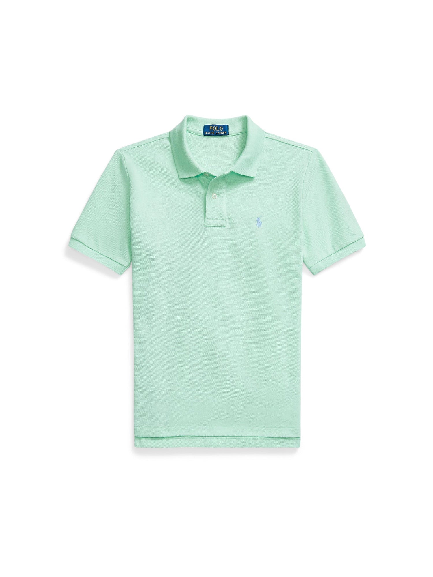 Le polo iconique en coton piqué - Aqua Verde