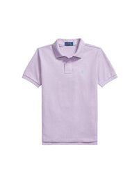The iconic cotton pique polo shirt - Pastel Purple Heather