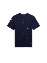 T-shirt poney Polo en coton piqué - Refined Navy Core