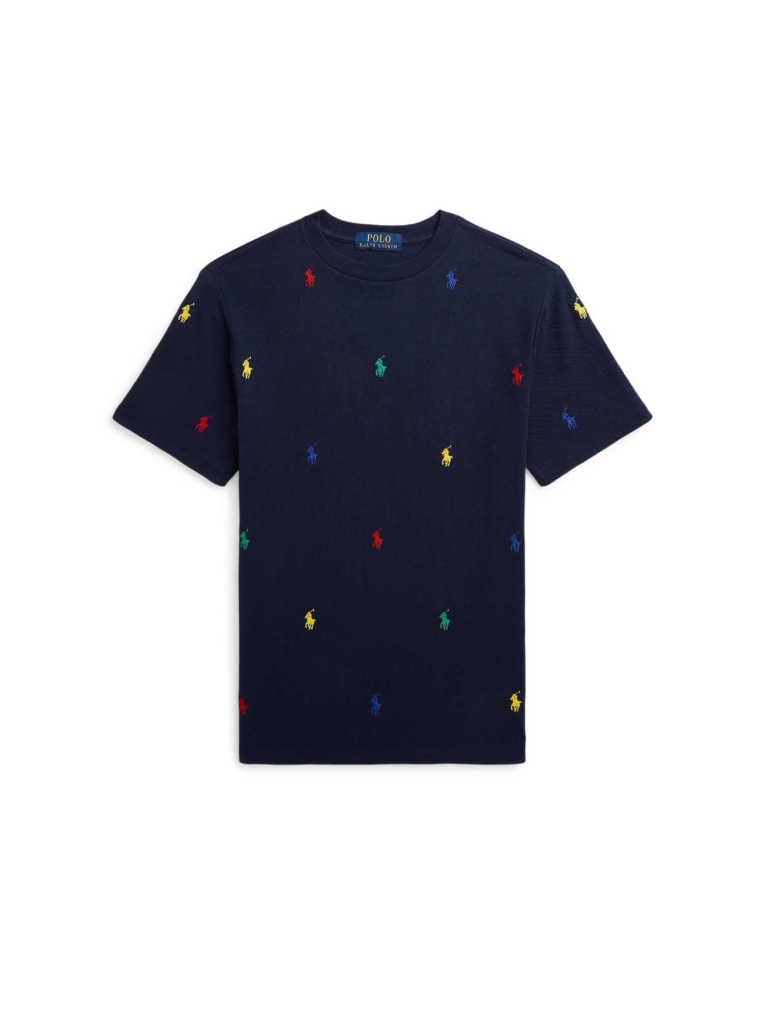 T-shirt poney Polo en coton piqué - Refined Navy Core