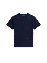 T-shirt poney Polo en coton piqué - Refined Navy