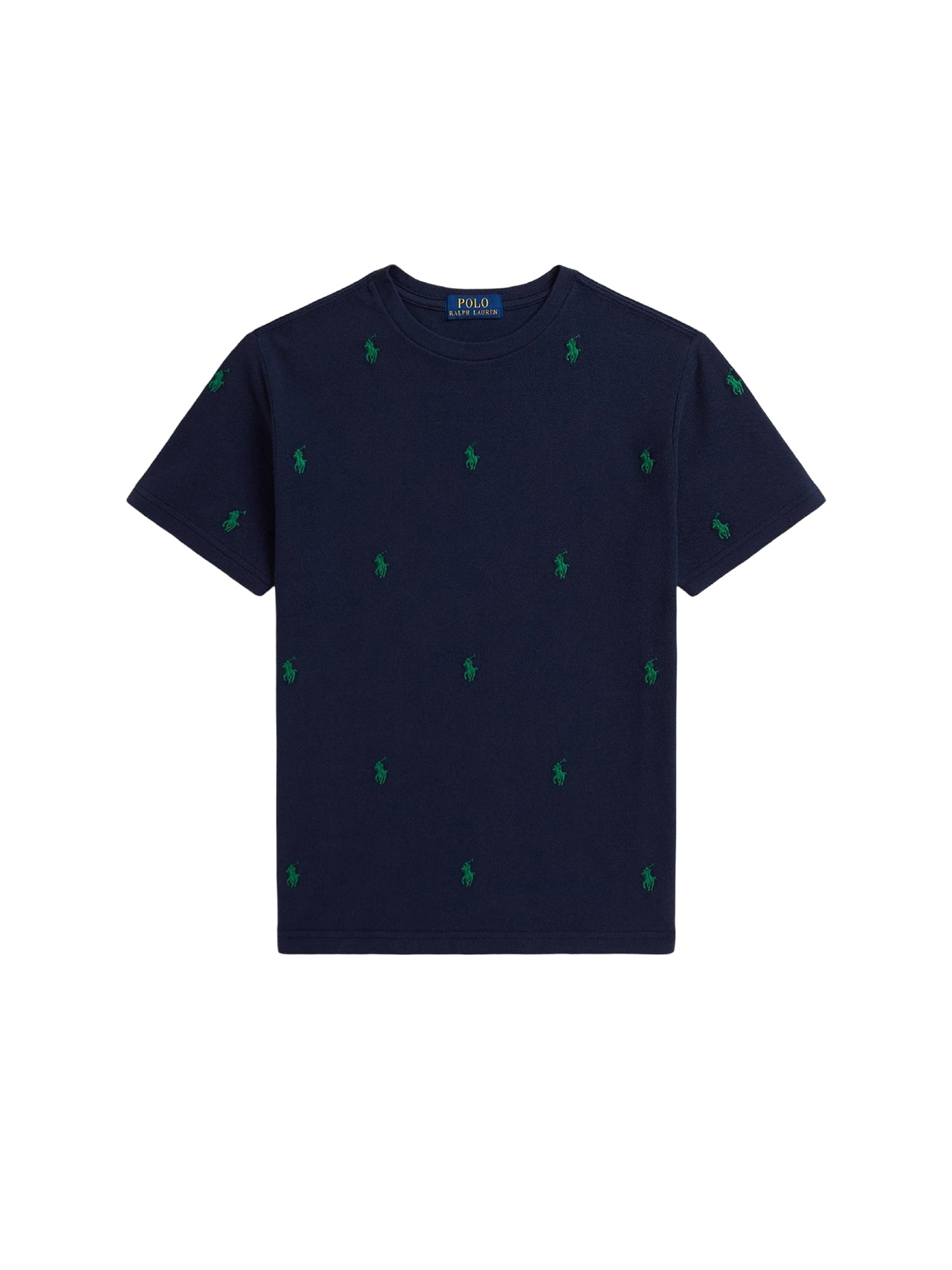 T-shirt poney Polo en coton piqué - Refined Navy