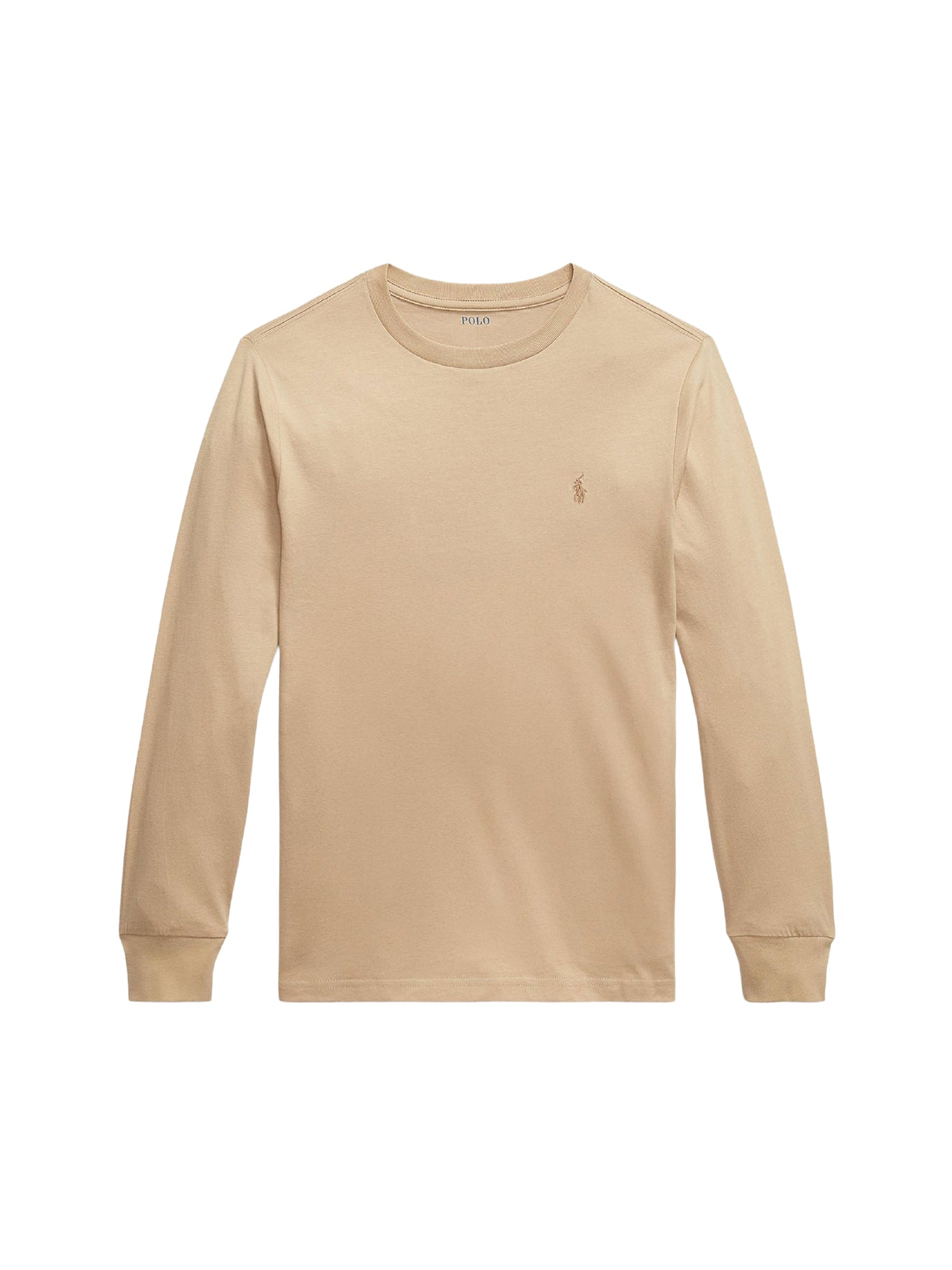 T-shirt manches longues en jersey - Vintage Khaki