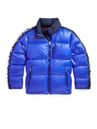 Hooded jacket with logo - Sapphire Star