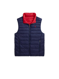 Gilet matelassé réversible P-Layer 2 - Newport Navy & Red