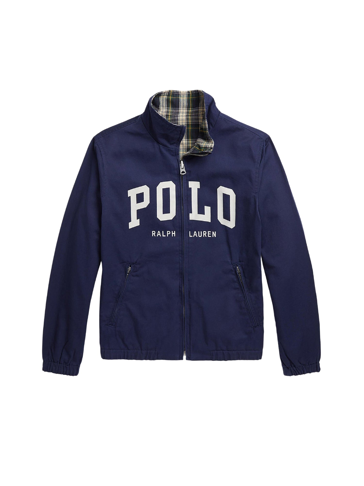 Veste Oxford réversible - Gordon Plaid & Refined Navy