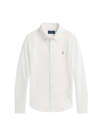 Chemise en coton interlock - Deckwash White