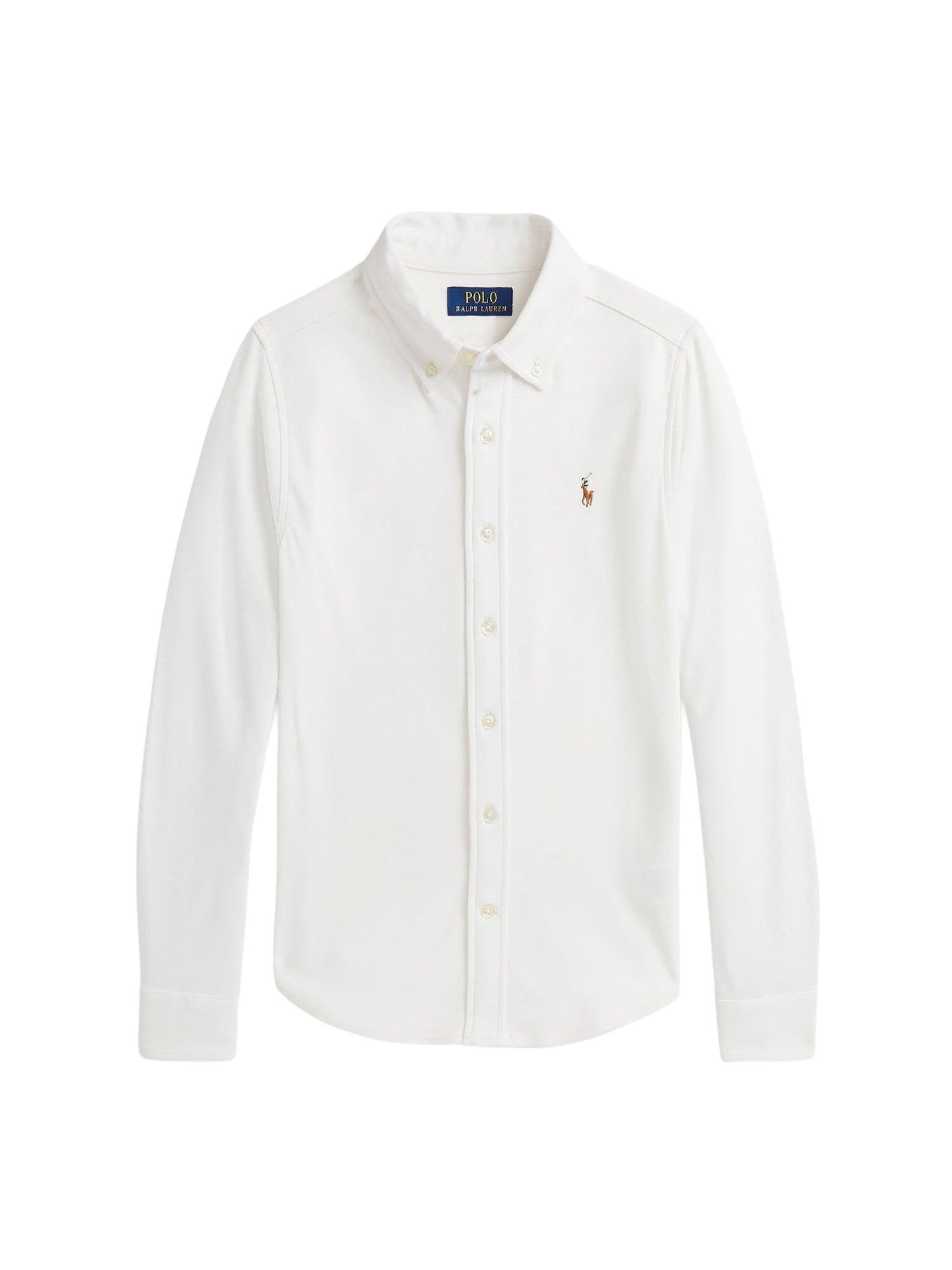 Chemise en coton interlock - Deckwash White