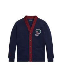 Cardigan universitaire col en V - Refined Navy