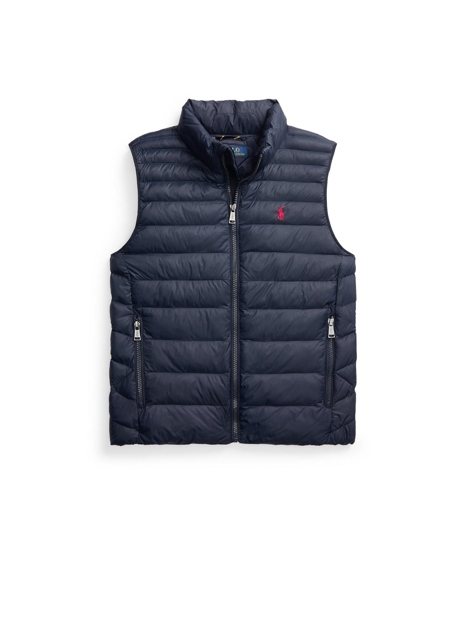Storable quilted waistcoat - Newport Navy