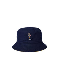 Bob Polo Bear en sergé réversible - Newport Navy Canary Yellow With Bear
