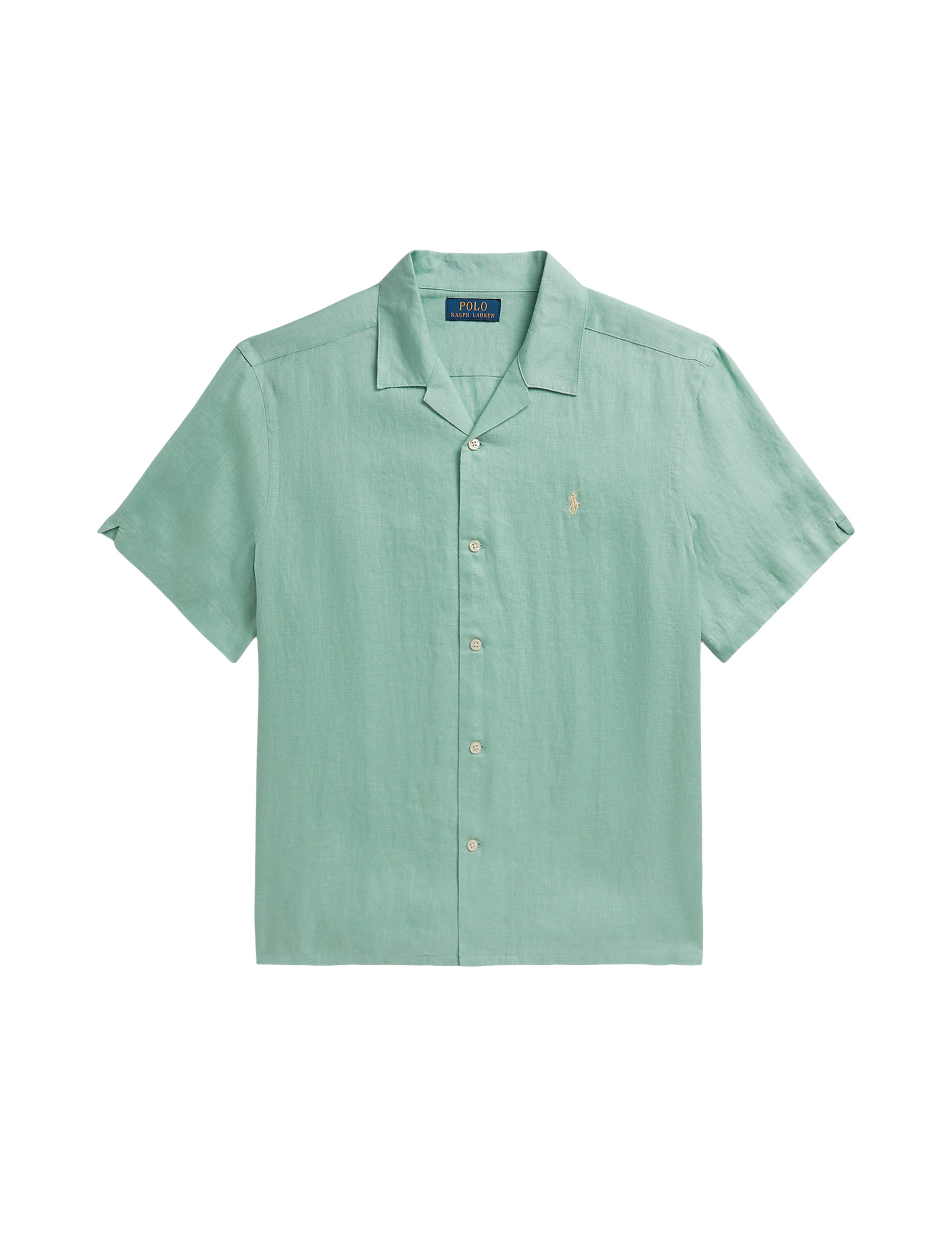 Sweat à capuche à poche kangourou en lin - Celadon
