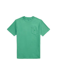 Cotton jersey pocket T-shirt - Raft Green