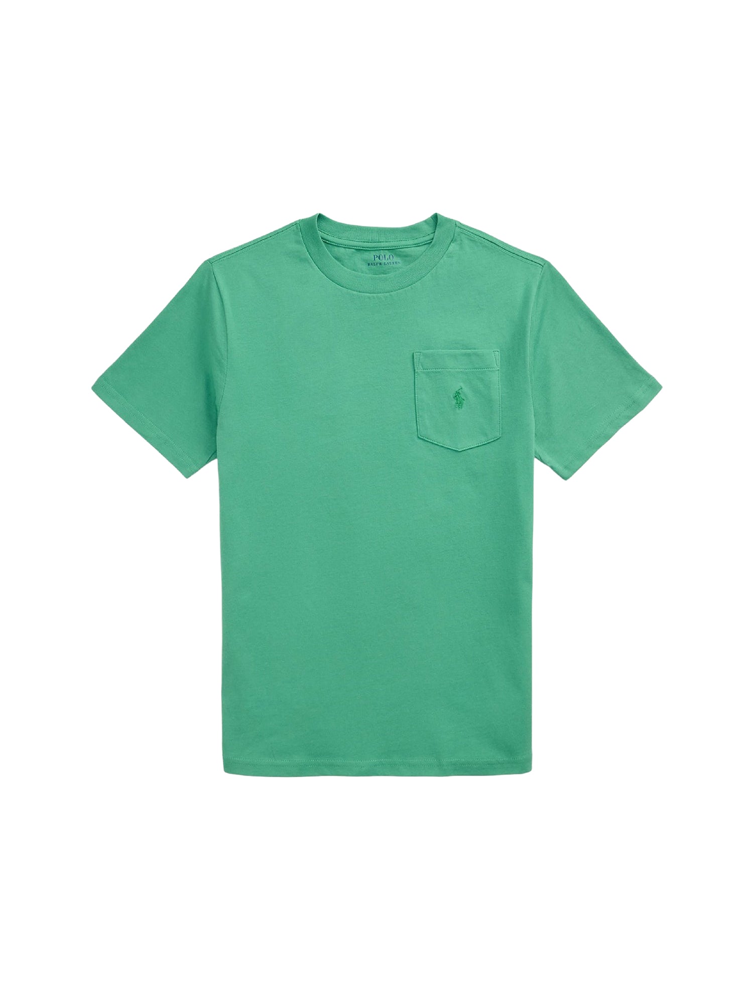 Cotton jersey pocket T-shirt - Raft Green
