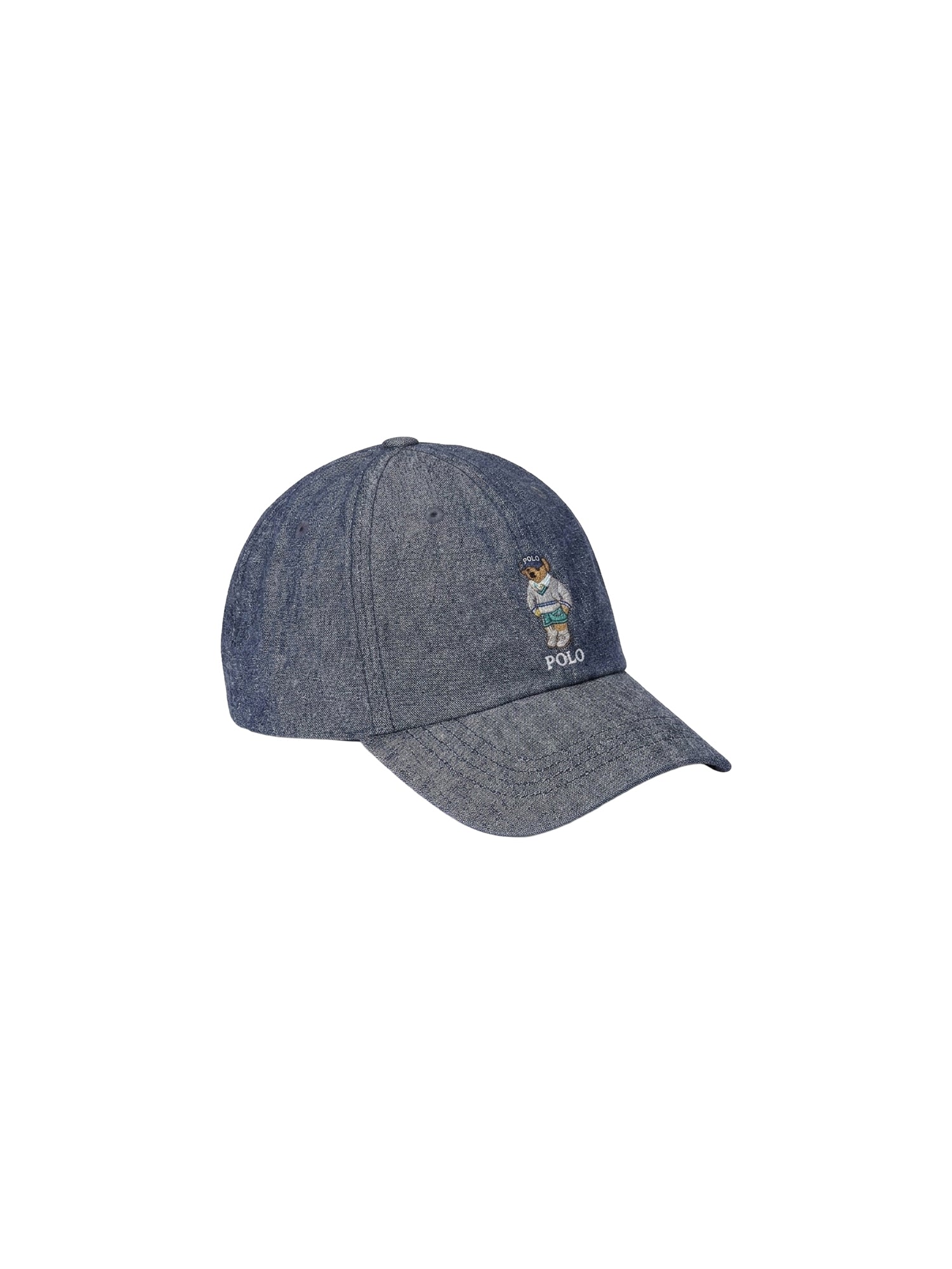 Casquette Polo Bear en chambray de coton - Chambray