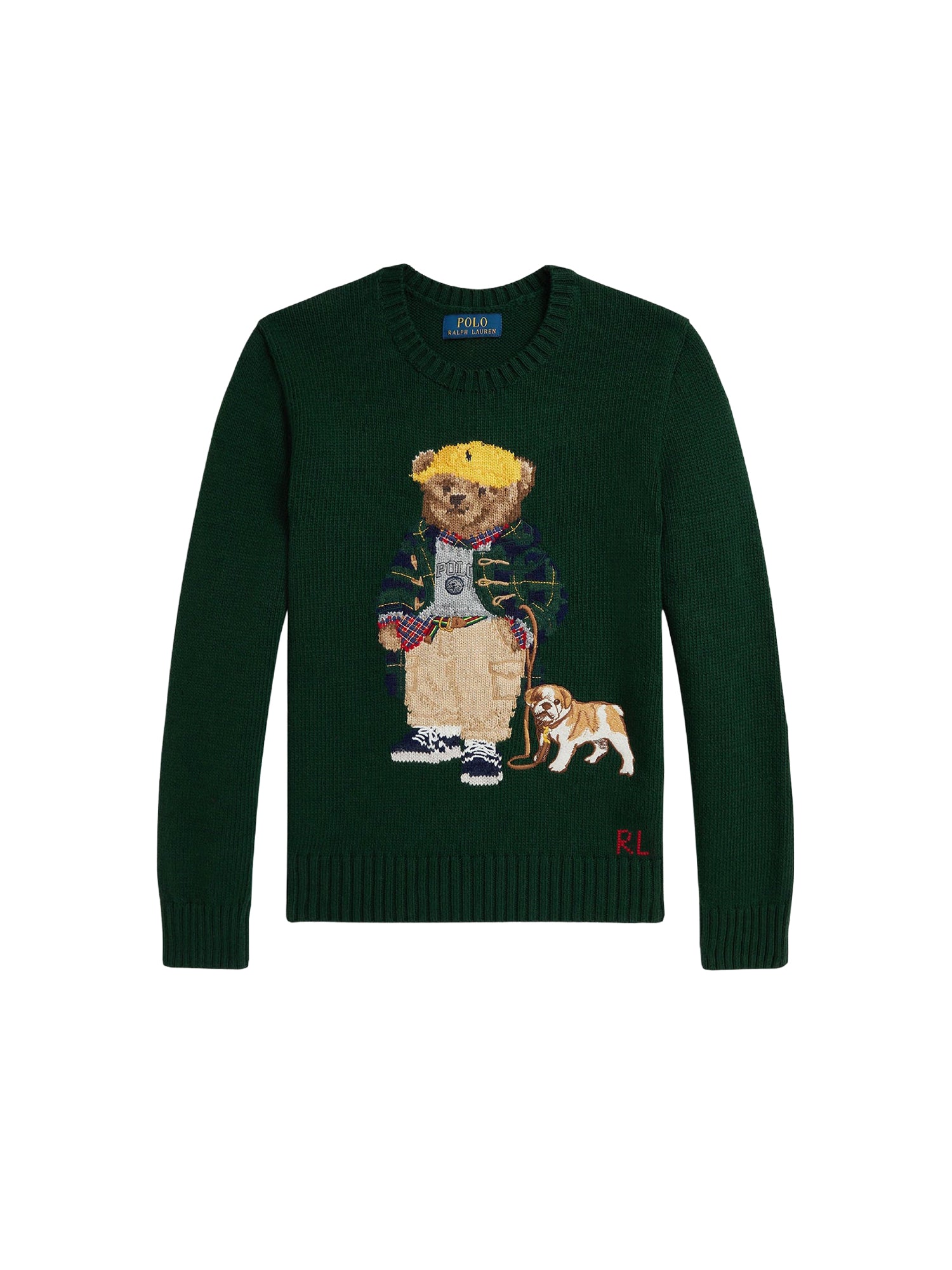 Pull Polo Bear - Moss Agate
